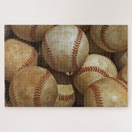 Baseball - Beliebter Sport Puzzle (Horizontal)