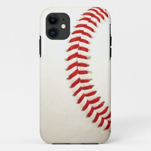 Baseball-Beschaffenheit iPhone 5 Abdeckung Case-Mate iPhone Hülle (Rückseite)