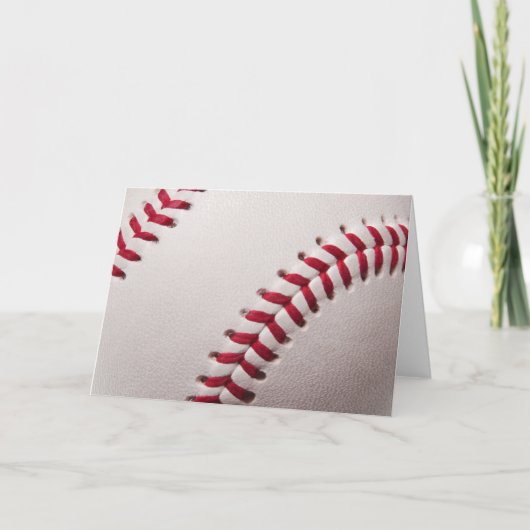 Baseball - besonders angefertigt karte (Vorderseite)