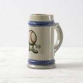 Baseball Bierglas (VorderseiteRechts)