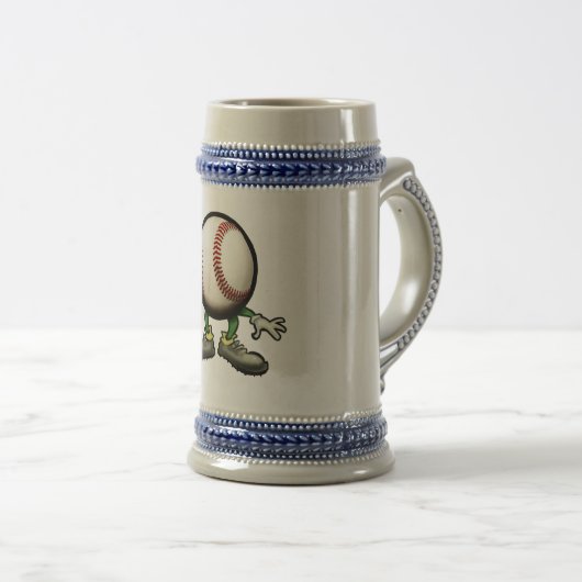 Baseball Bierglas (VorderseiteRechts)