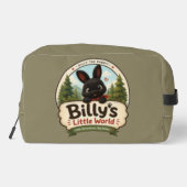 Baseball Billy the Rabbit™ Sportserie Waschbeutel (Rückseite)