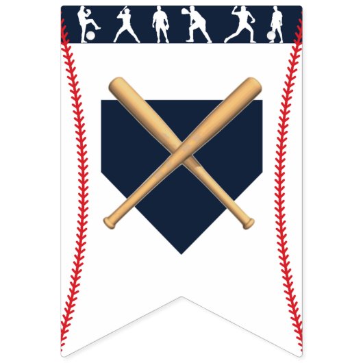 Baseball Birthday Banner (Erste Fahne)
