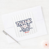 Baseball Birthday Danke, Aufkleber (Umschlag)