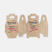 Baseball Birthday Geschenkschachtel (Ungefaltet)