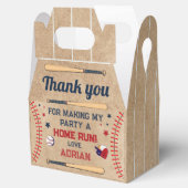 Baseball Birthday Geschenkschachtel (Geöffnet)