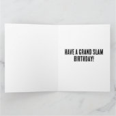 BASEBALL BIRTHDAY LOUSIVILLE GREETING CARD KARTE (Innenseite)