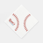 Baseball Birthday Napkins Serviette (Ecke)