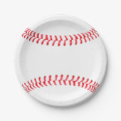 Baseball-Birthday-Party Pappteller (Vorderseite)