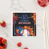 Baseball-Birthday-Party Serviette (Beispiel)