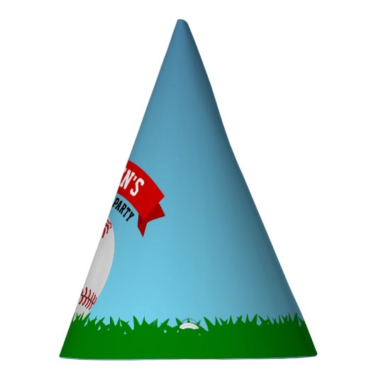 Baseball Birthday Partyhütchen (Rechts)