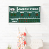 Baseball Birthday|Scoreboard|PARTY Banner (Insitu)
