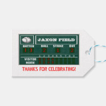 Baseball Birthday|Scoreboard|PARTY