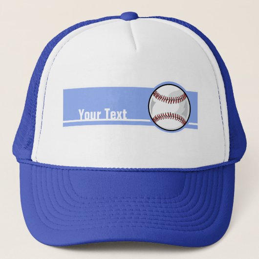 Baseball; blau truckerkappe (Vorderseite)