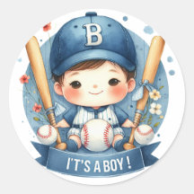 Baseball Bliss Baby Boy Ankündigung Kinderdusche
