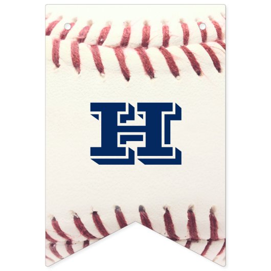 Baseball Blue Custom Banner (Zweite Fahne)