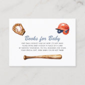 Baseball Books for Baby Card Begleitkarte (Vorderseite)