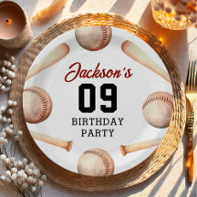 Baseball Boy Birthday Party