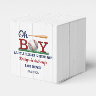 Baseball Boys Babydusche Geschenkschachtel