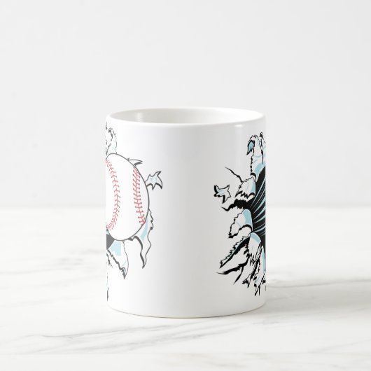Baseball-Breakout Kaffeetasse (Mittel)