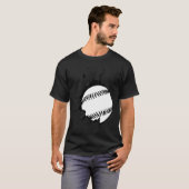 Baseball breakthrough for baseball players T-Shirt (Vorne ganz)