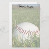 Baseball Briefpapier (Vorne/Hinten)