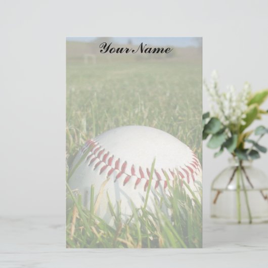 Baseball Briefpapier (Stehend Vorderseite)