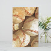 Baseball Briefpapier (Stehend Vorderseite)