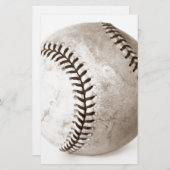 Baseball Briefpapier (Vorne/Hinten)