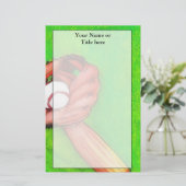 Baseball-Briefpapier Briefpapier (Stehend Vorderseite)