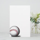 Baseball-Briefpapier Briefpapier (Stehend Vorderseite)