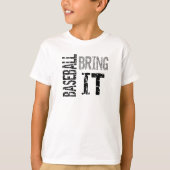 Baseball bringen T-Shirt (Vorderseite)