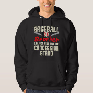 Baseball Brother Concession Stand Family Matching Hoodie