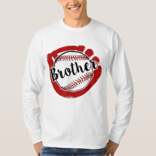Baseball Brother für Baseball Softball-Mama T-Shirt
