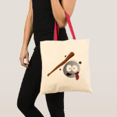 Baseball-Buchtasche - superniedliches! Tragetasche (Vorderseite (Produkt))