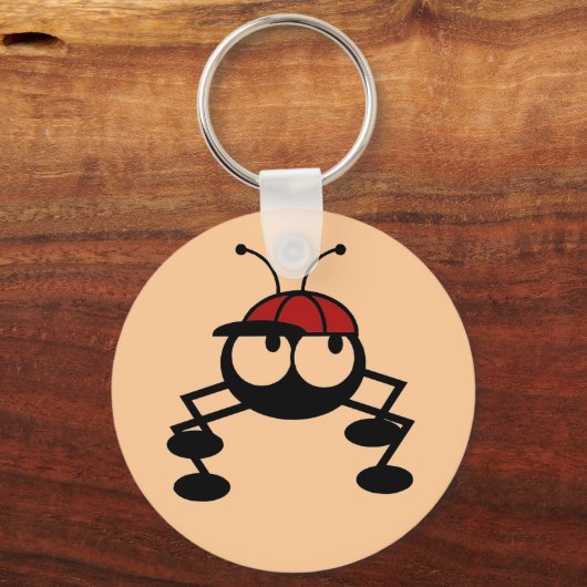 Baseball Bug Tshirts und Geschenke Schlüsselanhänger (Vorderseite)