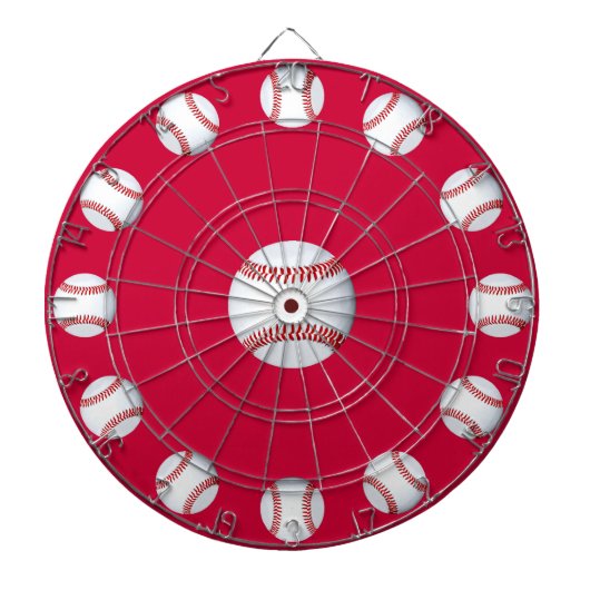 Baseball Bullseye Dart Board Dartscheibe (vorne)