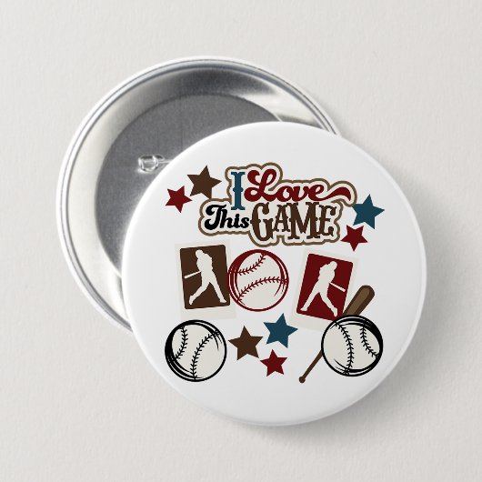 Baseball Button (Vorne & Hinten)