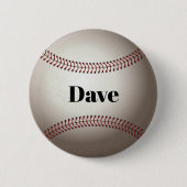 Baseball-Button-Vorlage, personalisieren Button (Vorderseite)