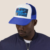 Baseball Cap (Blue BEACH BABY) RFPMDesign ©️ 2012 Truckerkappe (Beispiel)