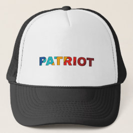 Baseball Cap: Patriot Truckerkappe