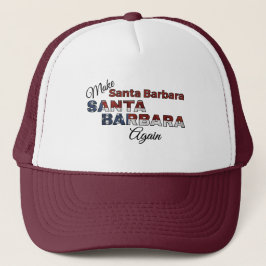 Baseball Cap: Santa Barbara Santa Barbara Aga Truckerkappe