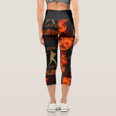 Baseball Capri Leggings (Rückseite)
