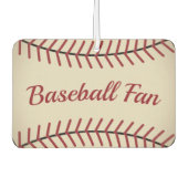 Baseball Car Air Freshener Autolufterfrischer (Vorderseite)