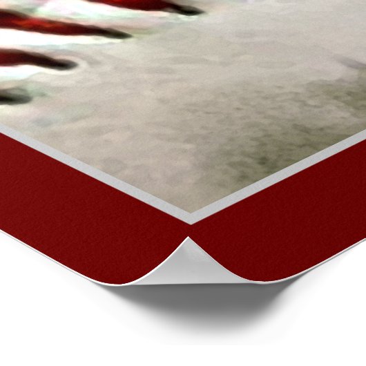 baseball cartoon poster (Ecke)