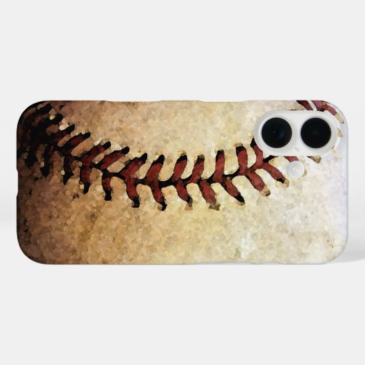 Baseball Case-Mate iPhone Hülle (Rückseite (Horizontal))