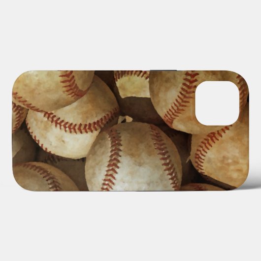 Baseball Case-Mate iPhone Hülle (Rückseite (Horizontal))