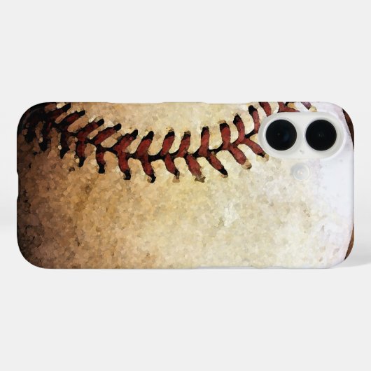Baseball Case-Mate iPhone Hülle (Rückseite (Horizontal))