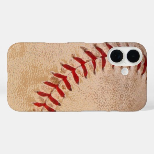 Baseball Case-Mate iPhone Hülle (Rückseite (Horizontal))