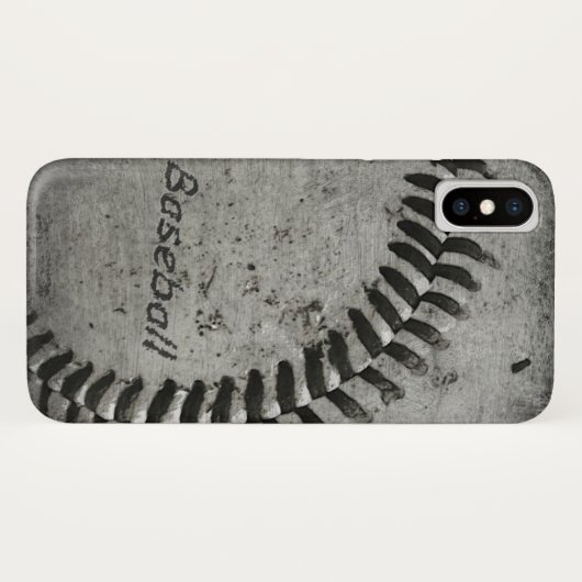 Baseball Case-Mate iPhone Hülle (Rückseite (Horizontal))